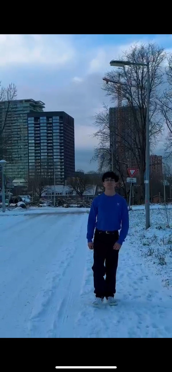 Model wearing size S